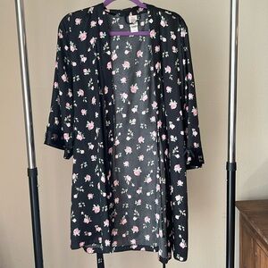 Jonquil In Bloom Floral Robe